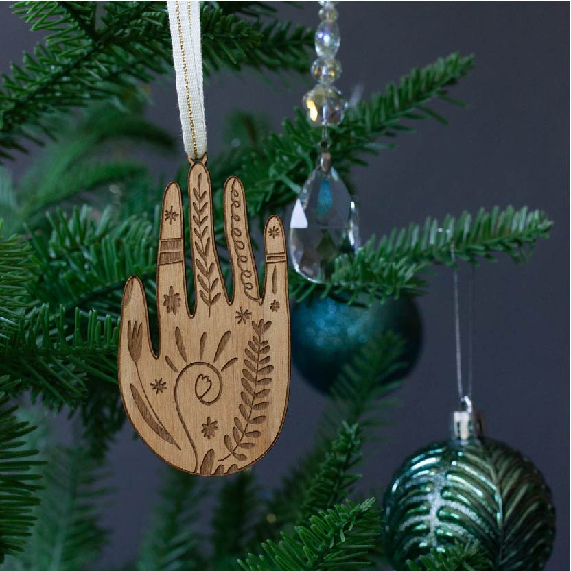 Helping Hand Ornament