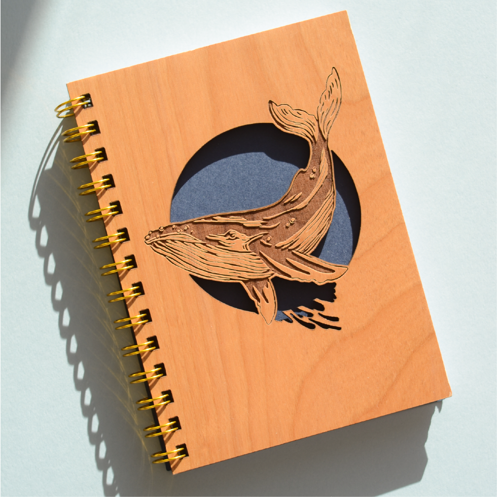 Humpback whales HUDSON INLAY 木製アート Hand-Carved Humpback Whale Humpback whales HUDSON INLAY 木製アート Hand-Carved Humpback Whale