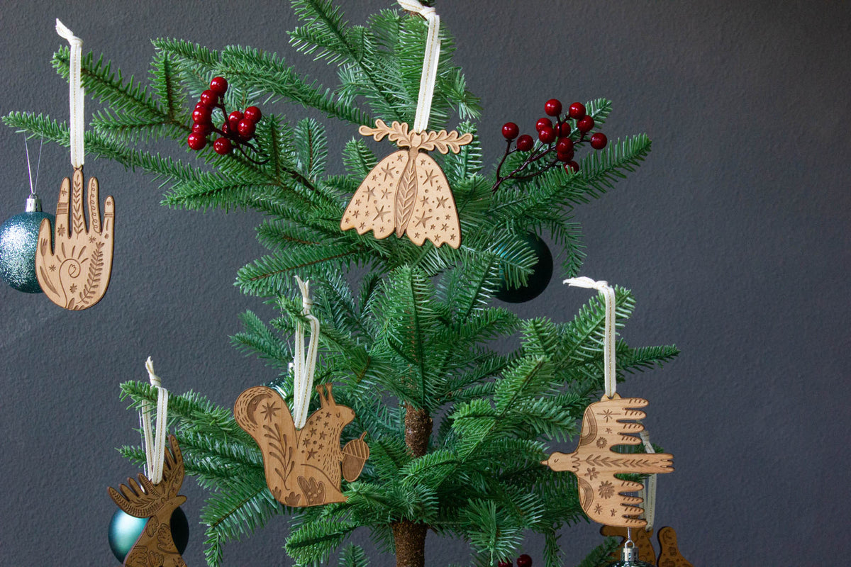 Acorn Squirrel Ornament