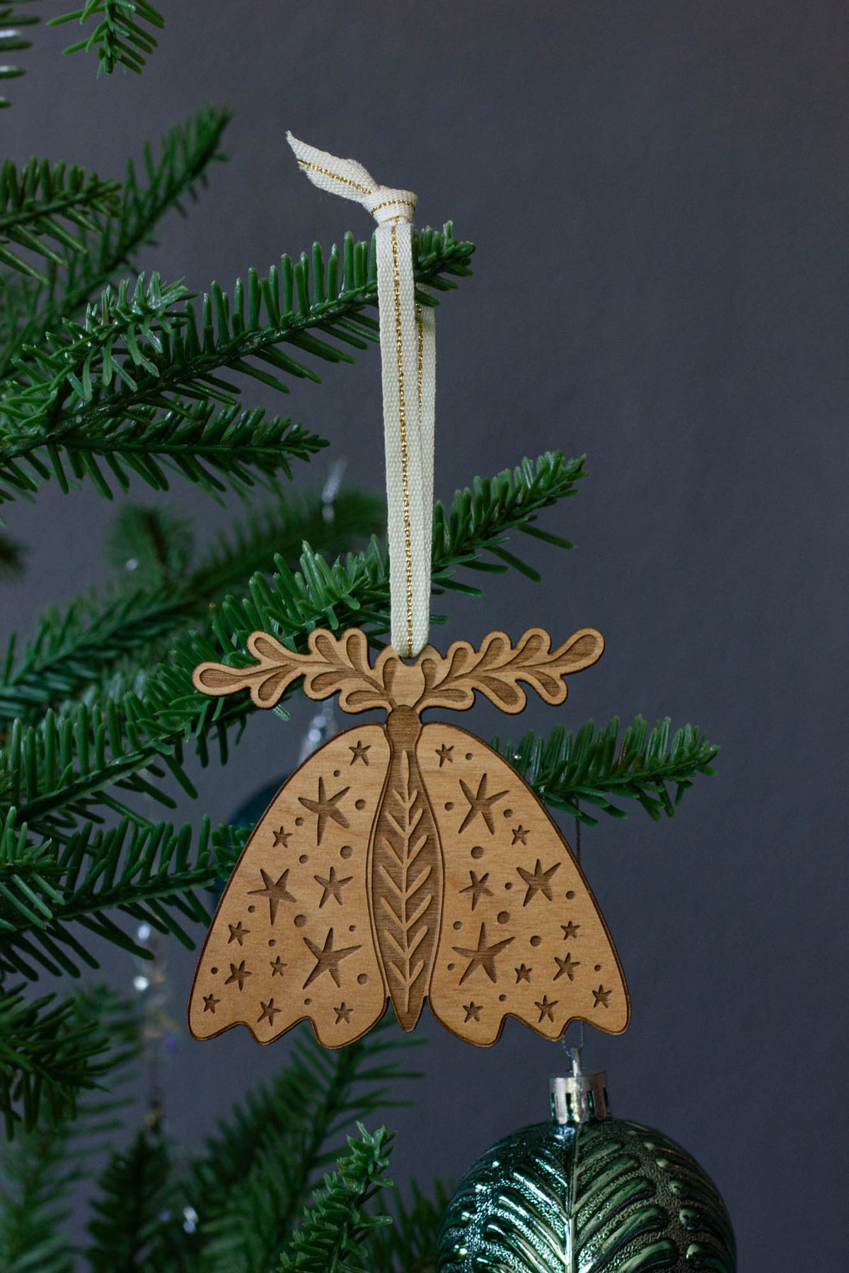Starry Moth Ornament