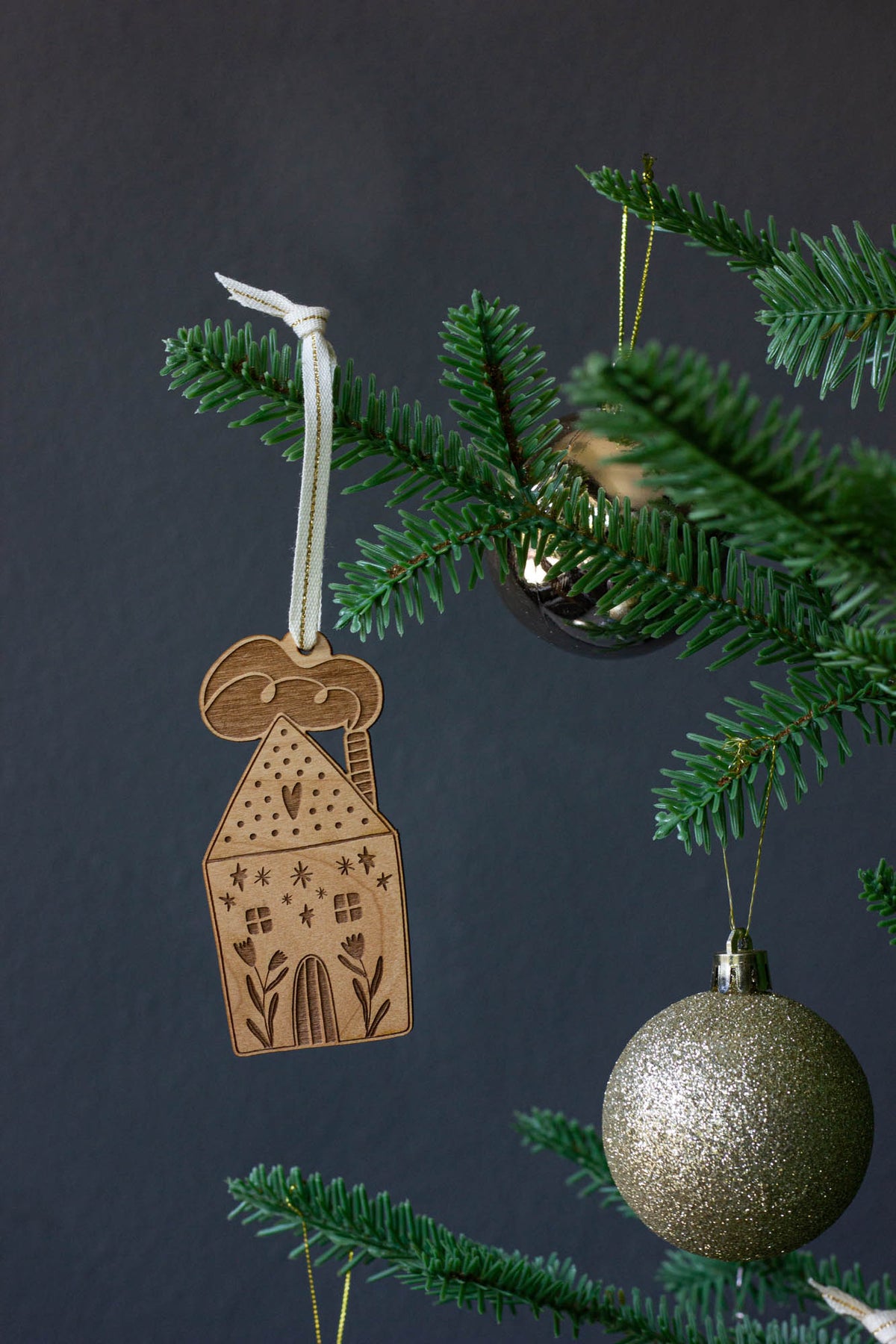 Whimsical House Ornament