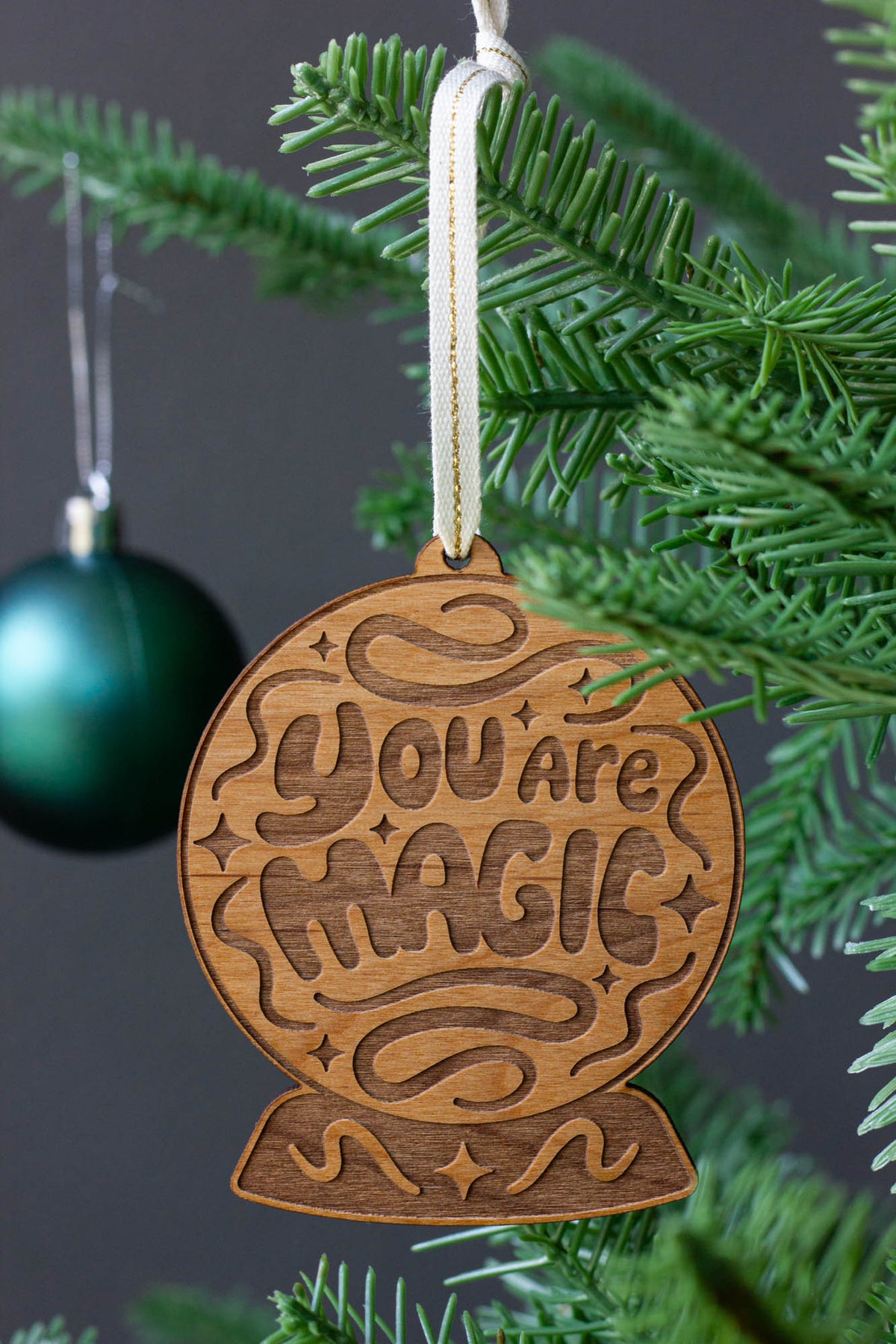 You Are Magic Crystal Ball Ornament
