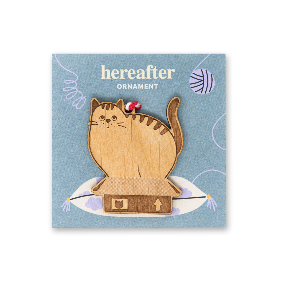 Box Cat Mini Ornament