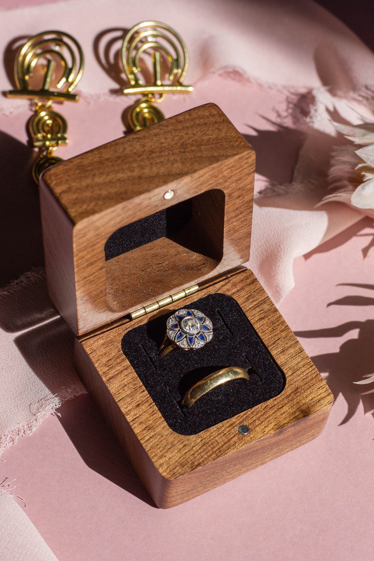 Our Love Story Personalized Ring Box