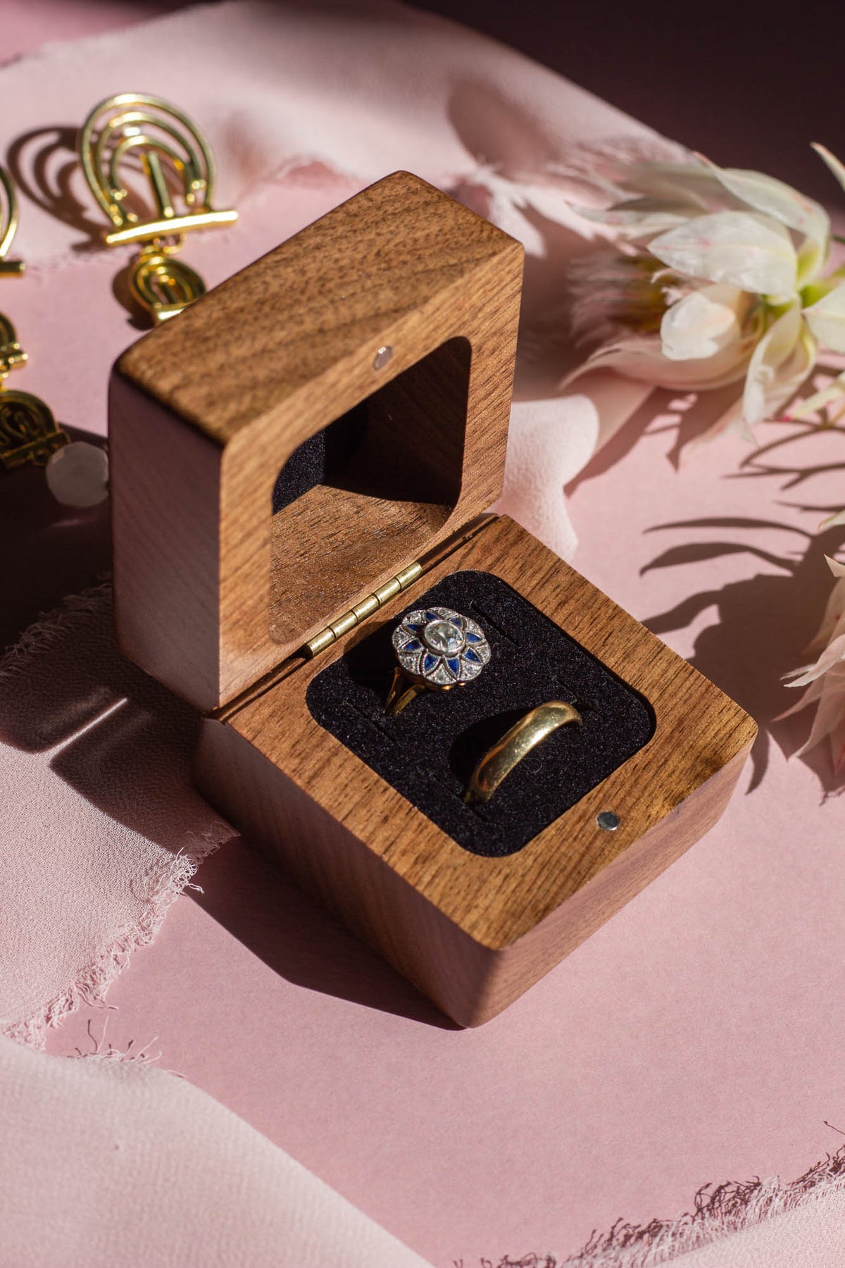 Our Love Story Personalized Ring Box