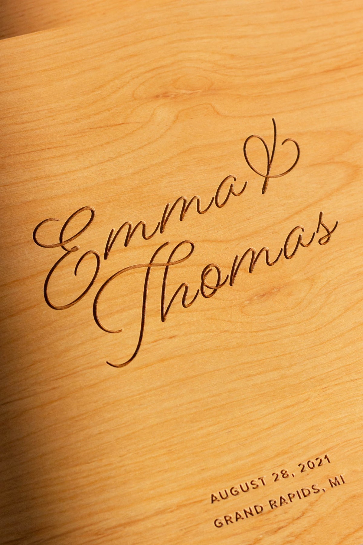 Sweet Romance Personalized Wedding Guest Book