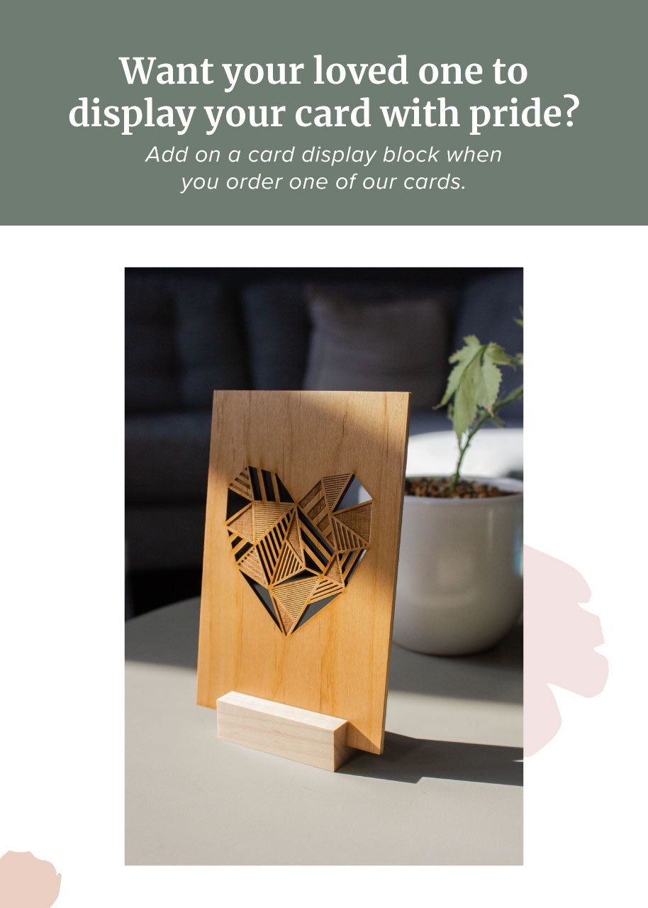 You & Me Puzzle Piece Wood Card | Personalized Gifts | Hereafter You & Me Puzzle Piece Wood Card | Personalized Gifts | Hereafter