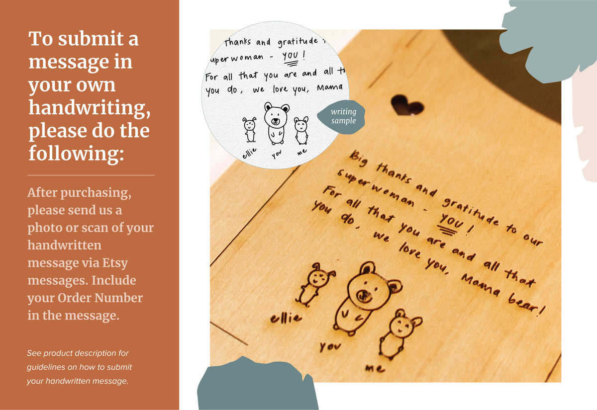 Card Handwritten Customization