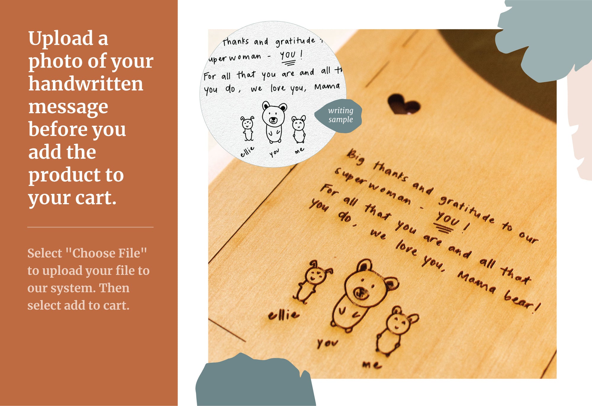 Love Letter Wood Card | Personalized Anniversary Gifts | Hereafter Love Letter Wood Card | Personalized Anniversary Gifts | Hereafter