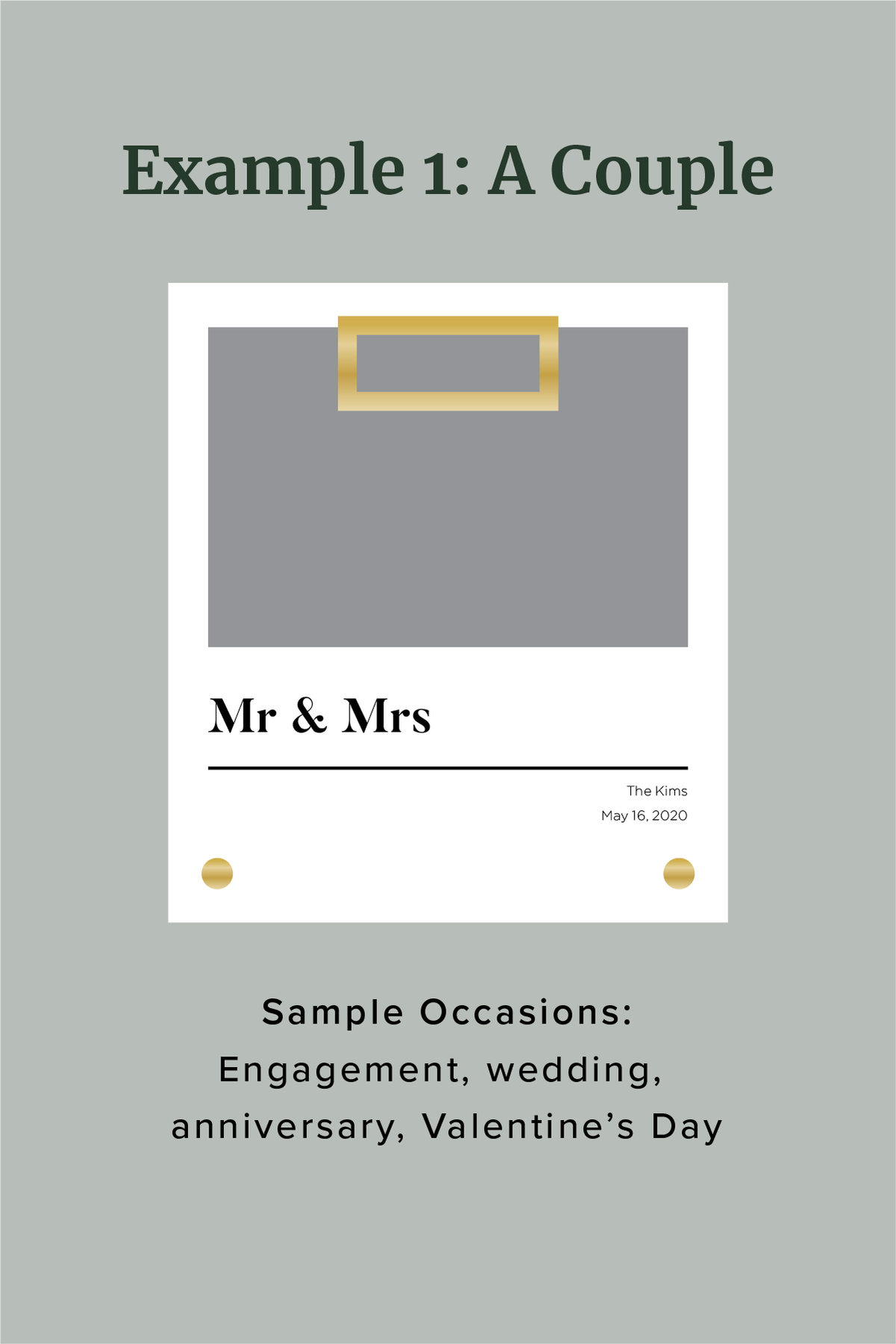 Classic Personalized Frame