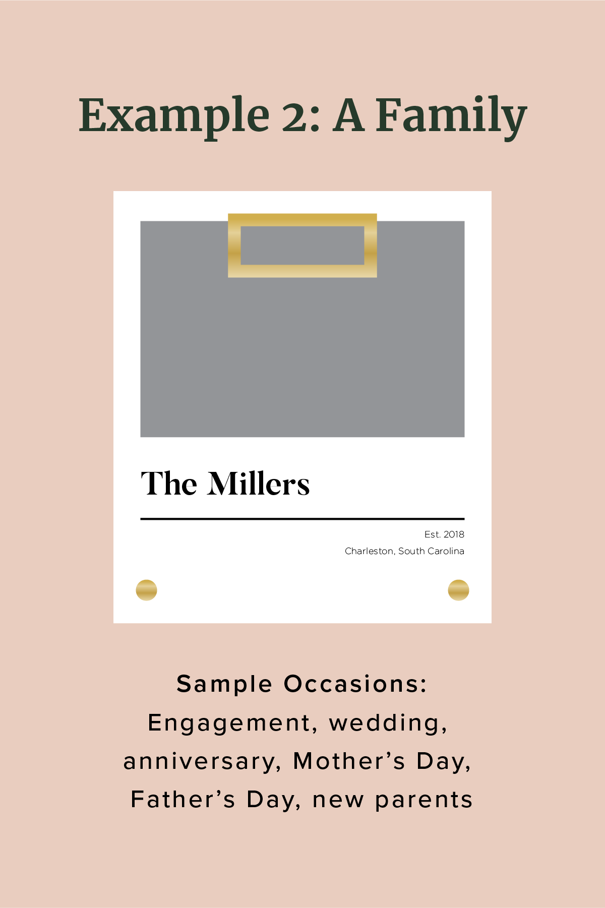 Classic Personalized Frame