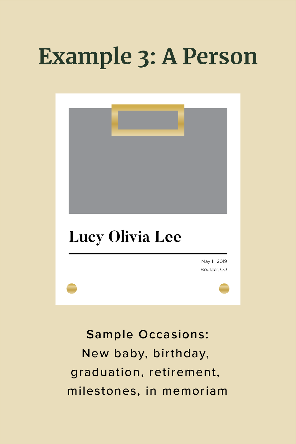 Classic Personalized Frame