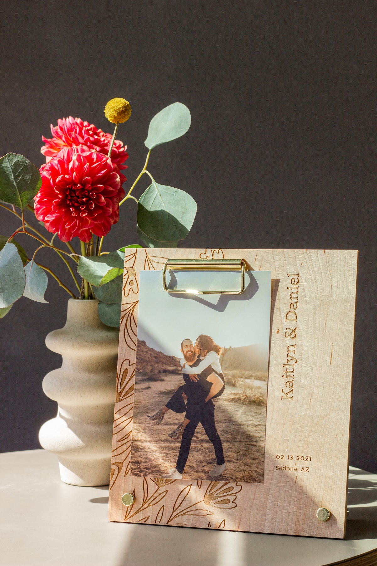 Floral Personalized Frame