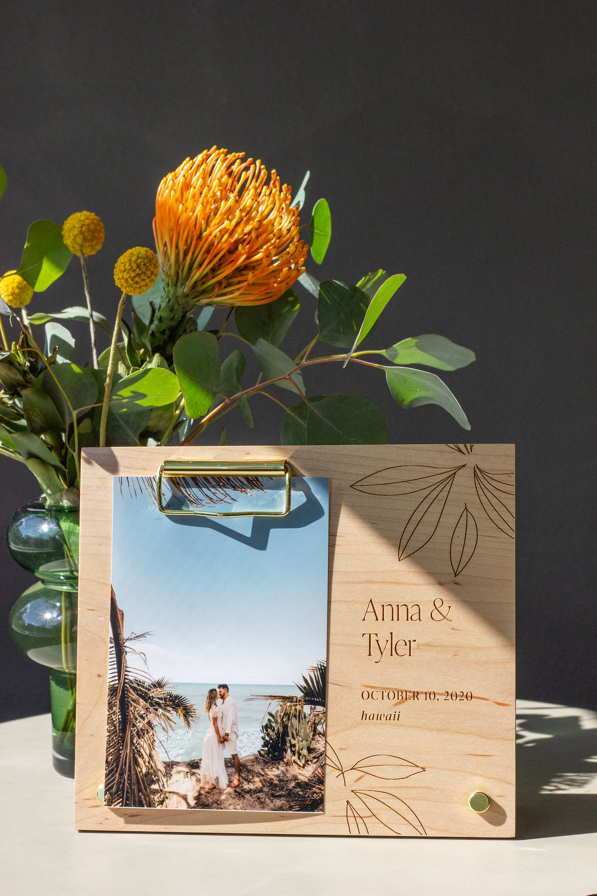 Minimalist Botanical Personalized Frame
