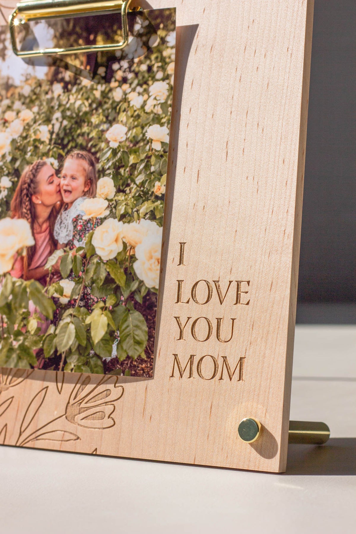 Hereafter Personalized Wood Photo Frame