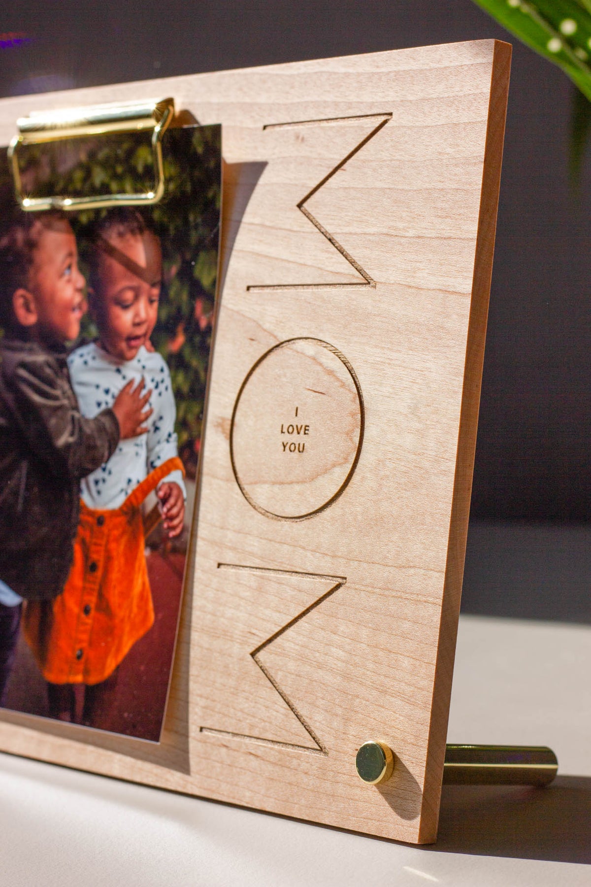 Hereafter Personalized Wood Photo Frame