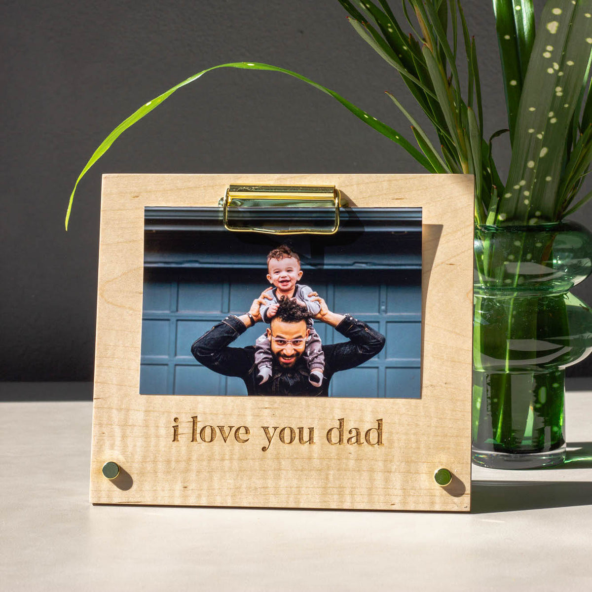 Hereafter Personalized Wood Photo Frame