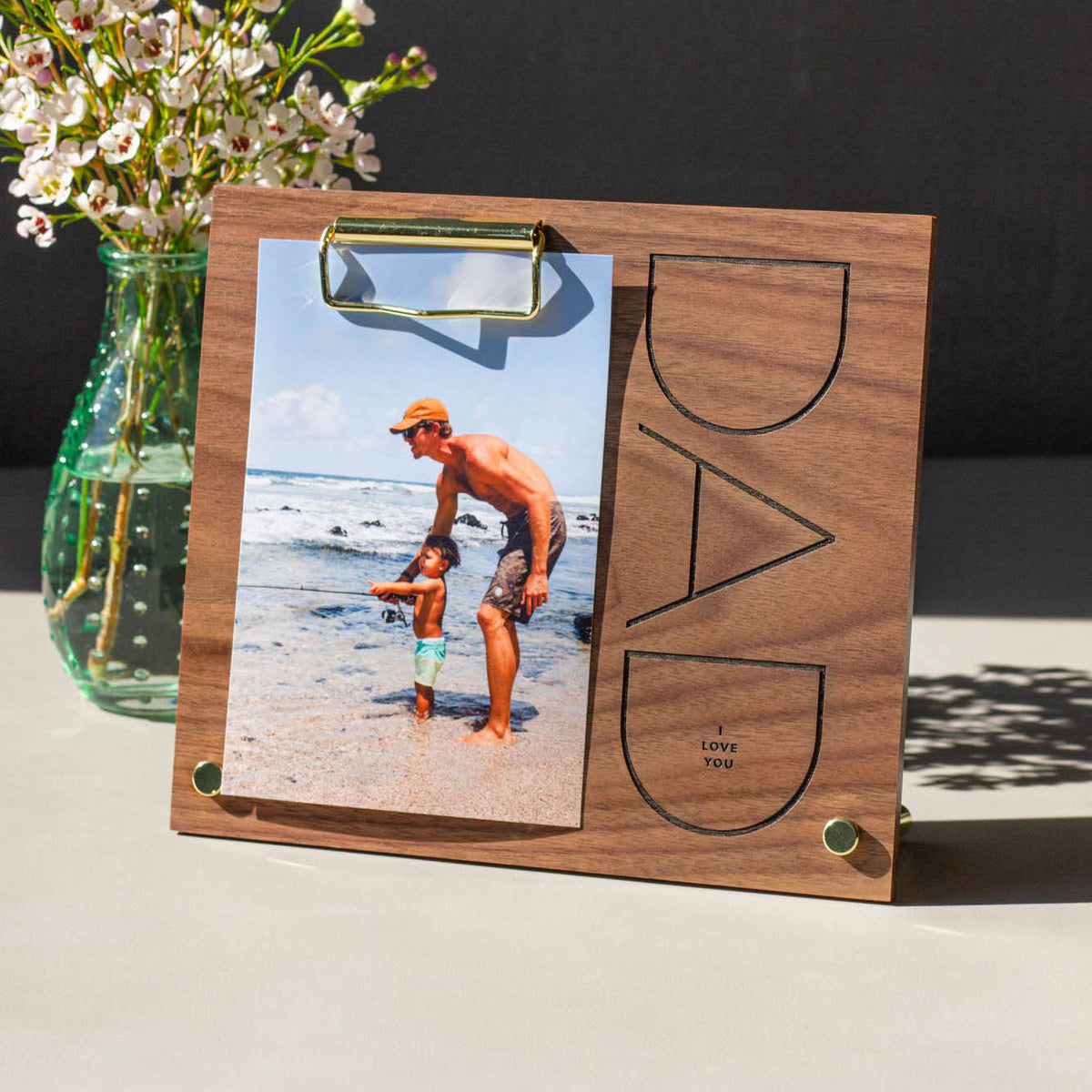 Hereafter Personalized Wood Photo Frame