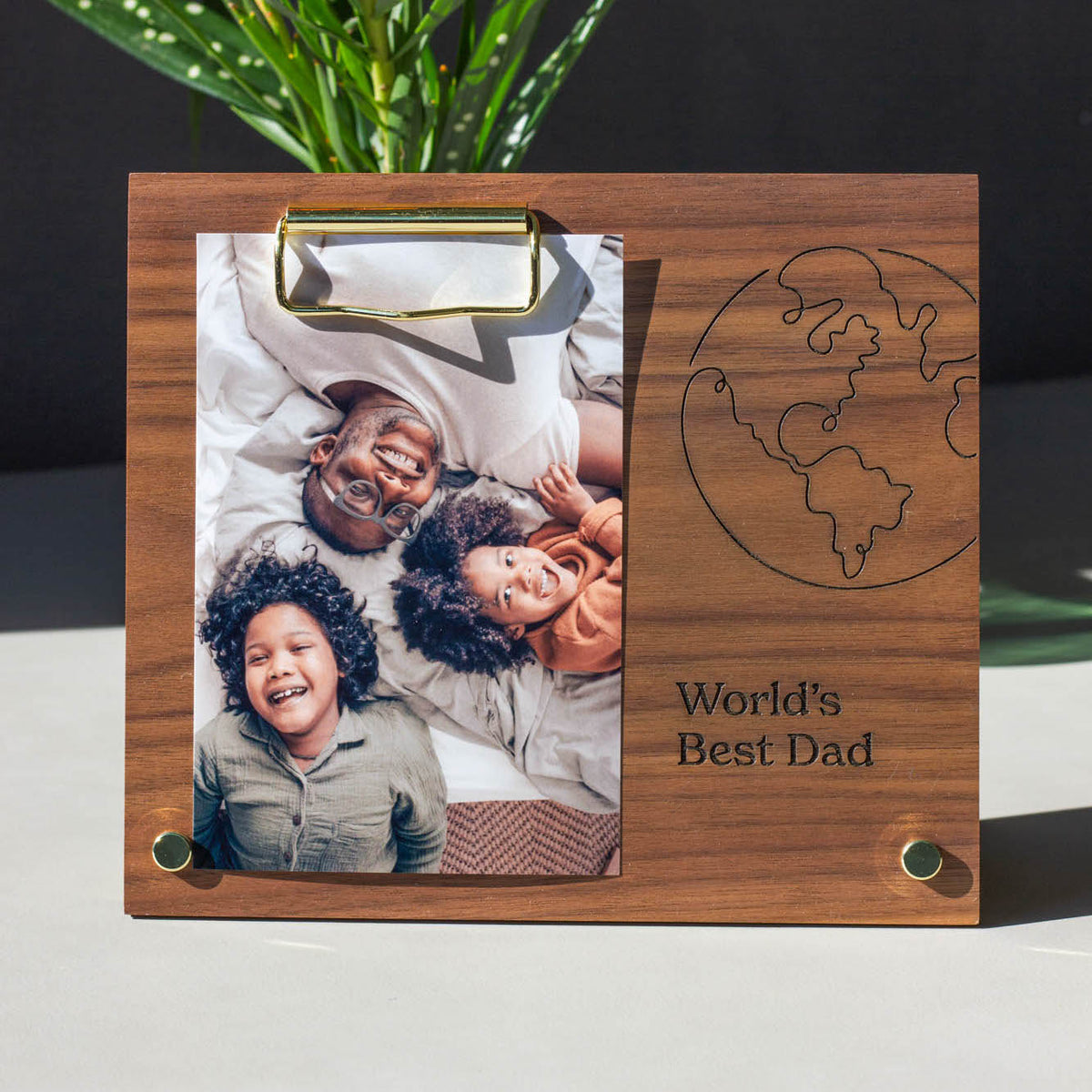 Hereafter Personalized Wood Photo Frame