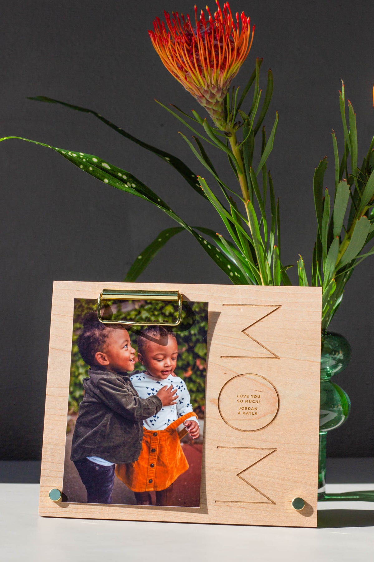 Modern Mom Frame Front Personalization