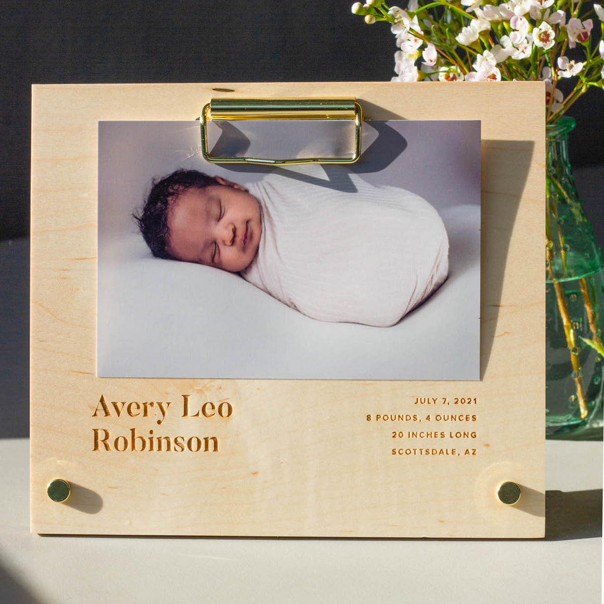 Hereafter Wood Photo Frame