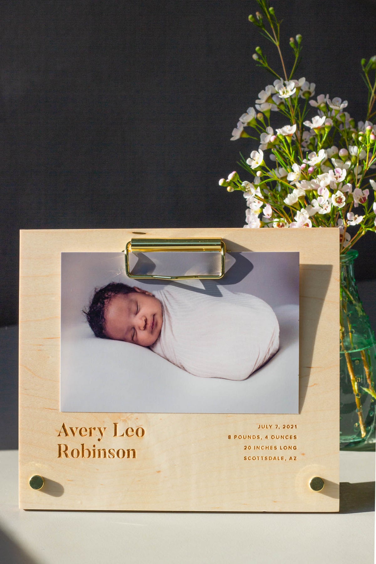 Hereafter Wood Photo Frame