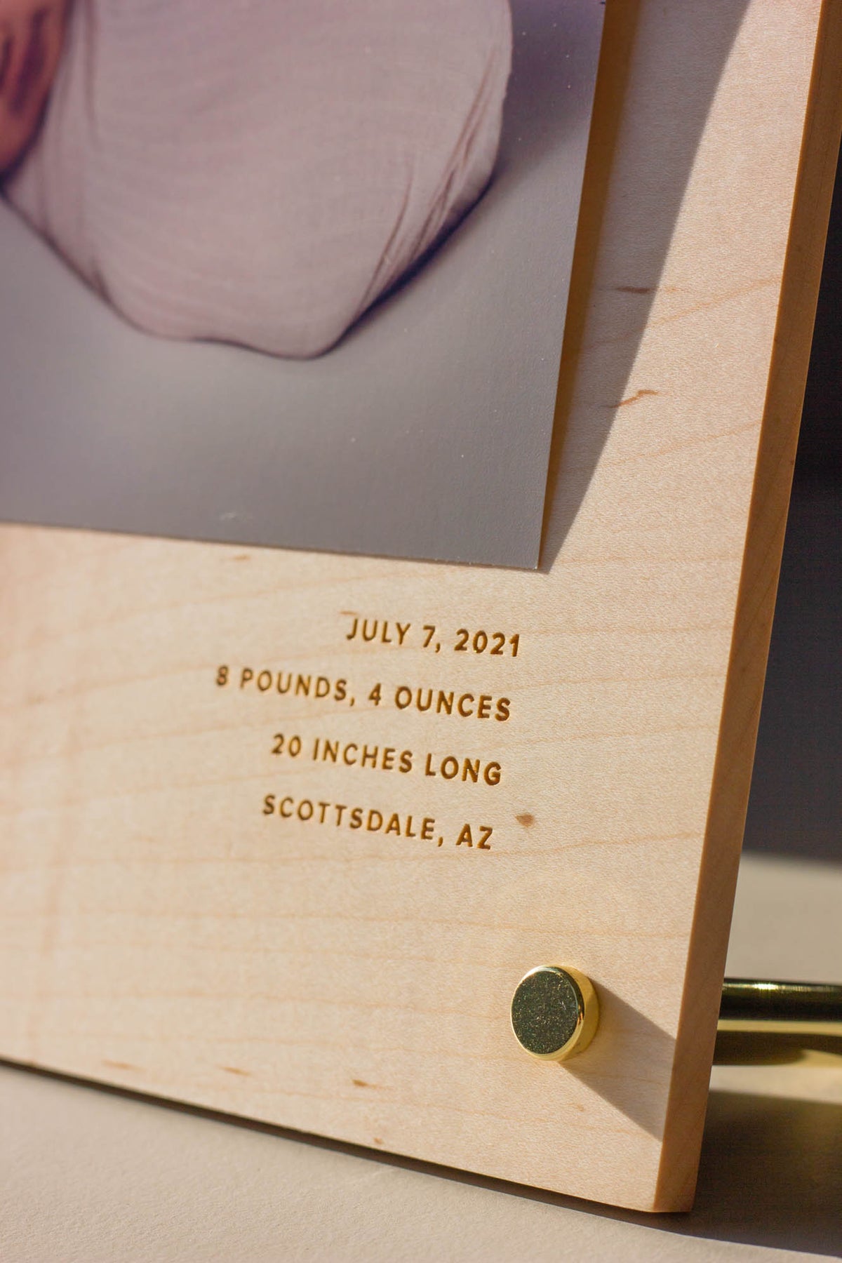 Hereafter Wood Photo Frame