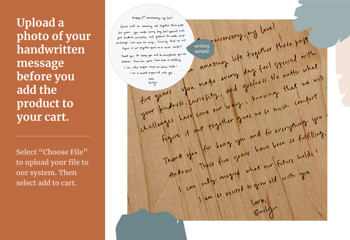 Frame Handwritten Customization