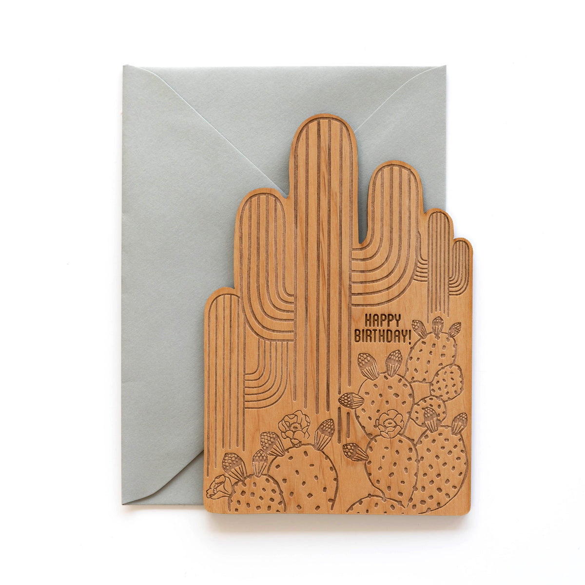 Hereafter Wood Greeting Card