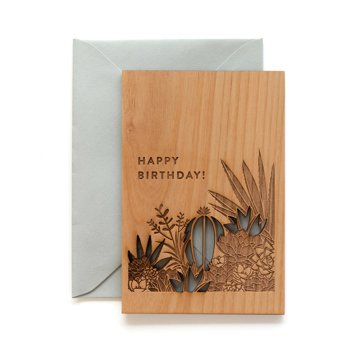 Hereafter Wood Greeting Card