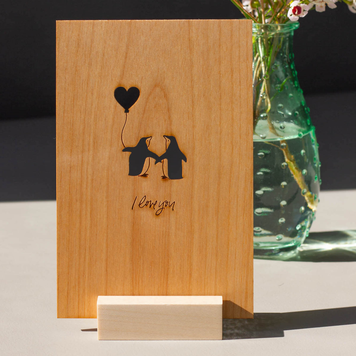 Hereafter Wood Greeting Card