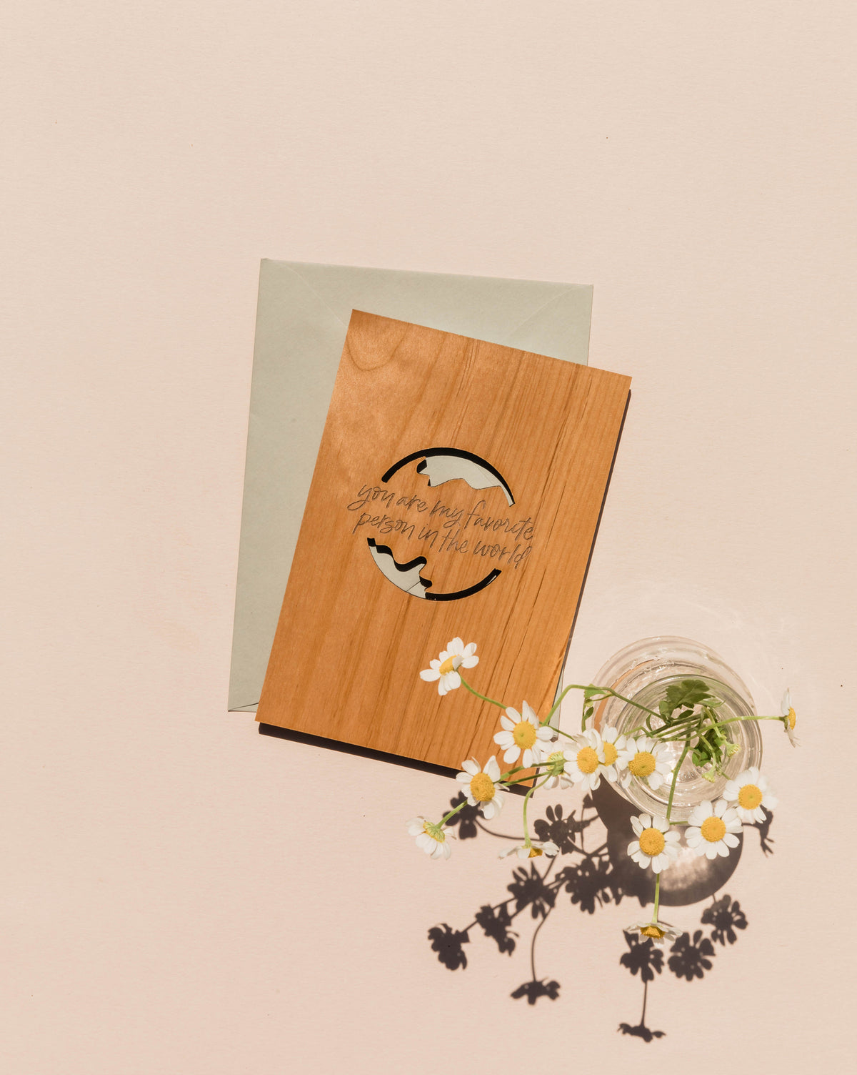 Hereafter Wood Greeting Card