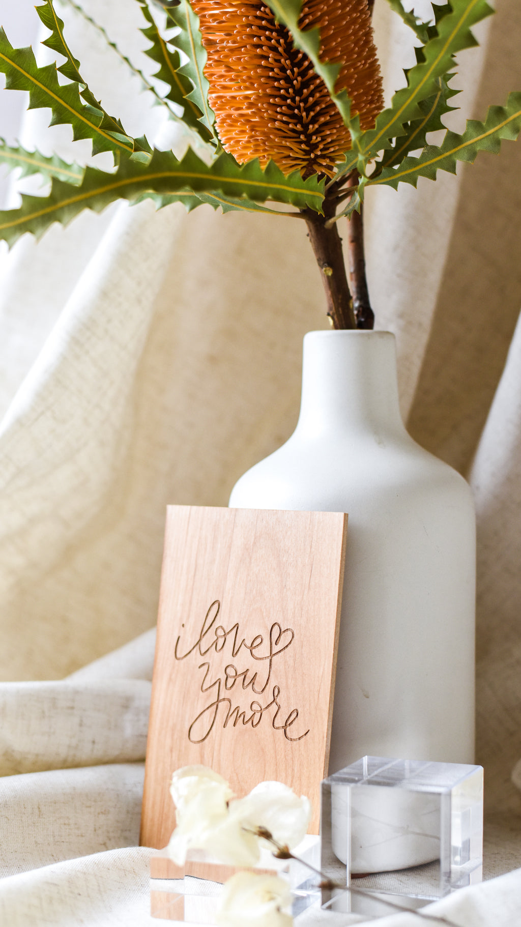 Hereafter Wood Greeting Card