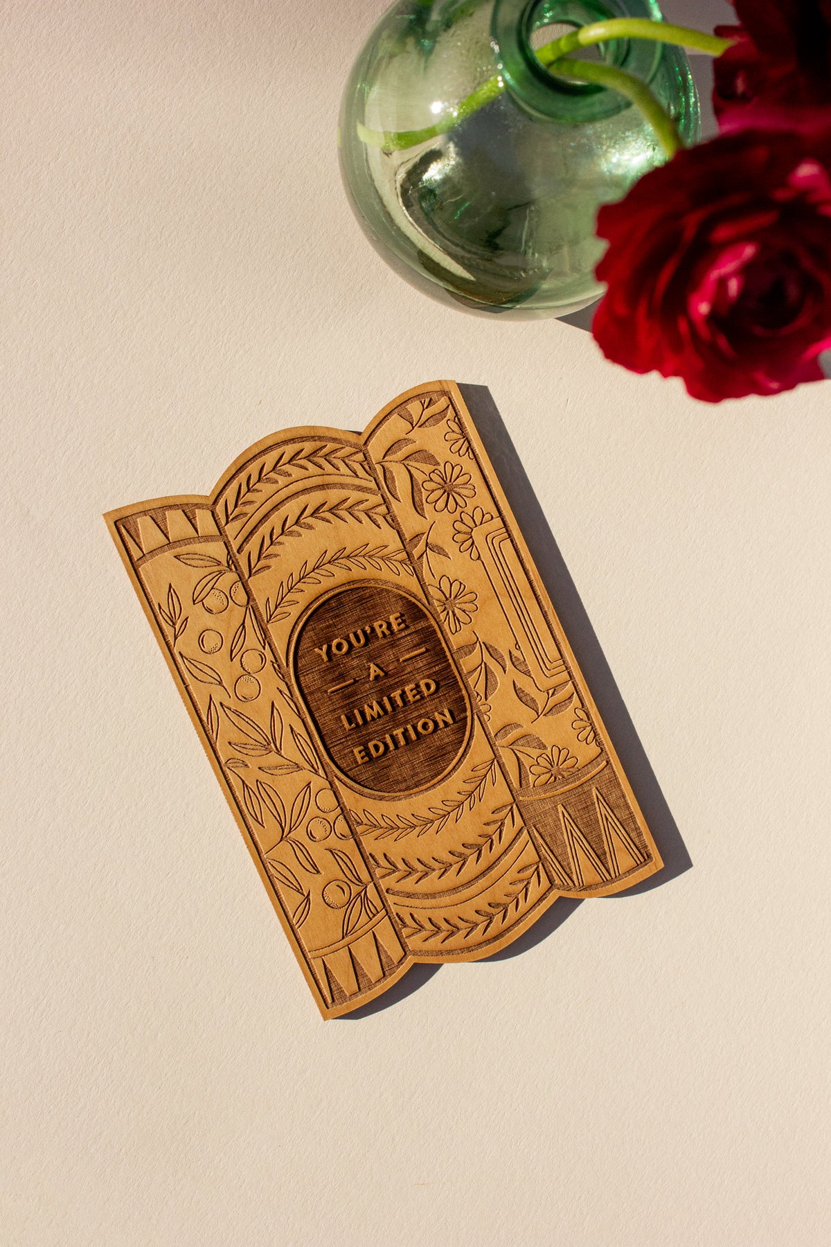 Hereafter Wood Greeting Card