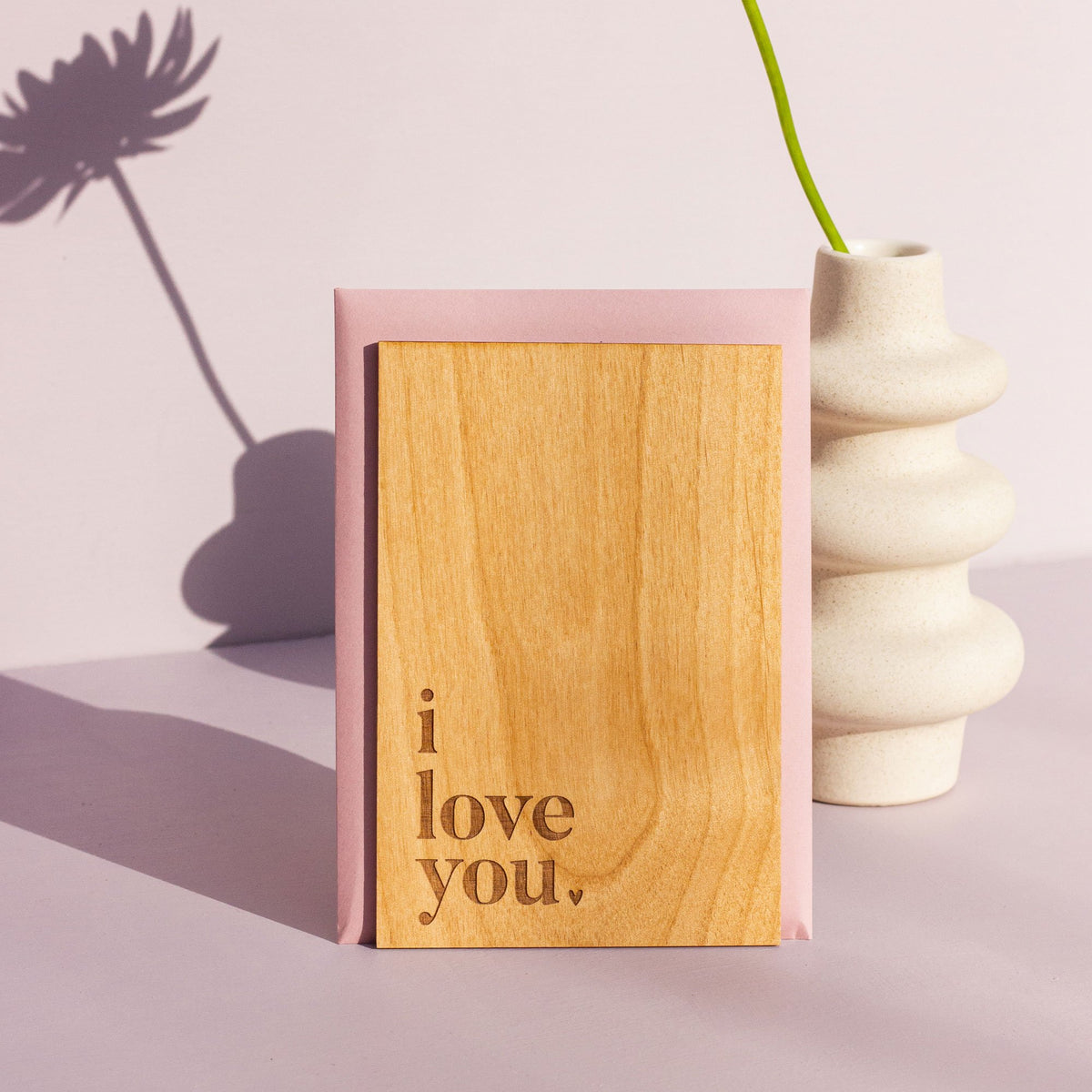 Hereafter Wood Greeting Card