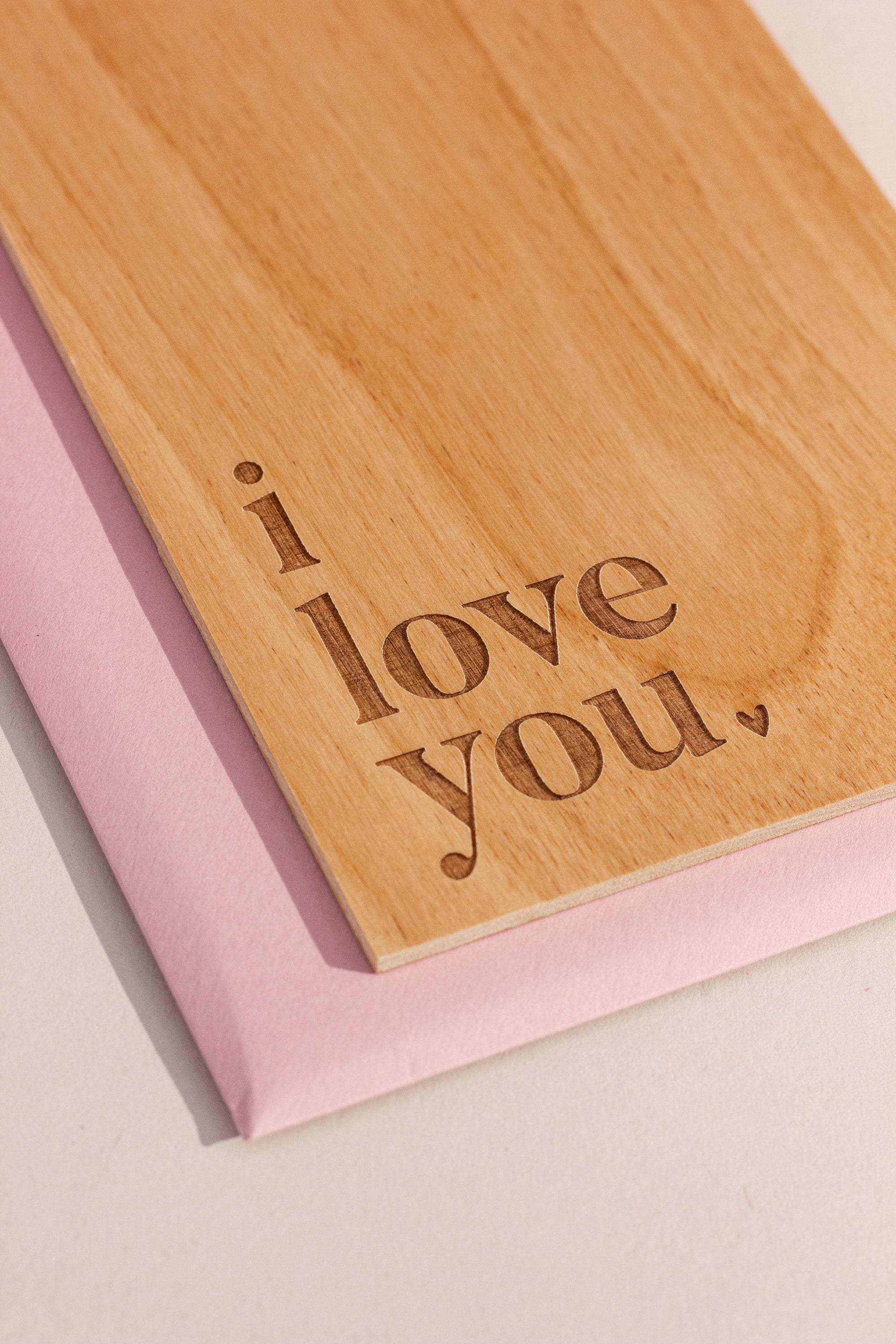 Love Letter Wood Card | Personalized Anniversary Gifts | Hereafter Love Letter Wood Card | Personalized Anniversary Gifts | Hereafter