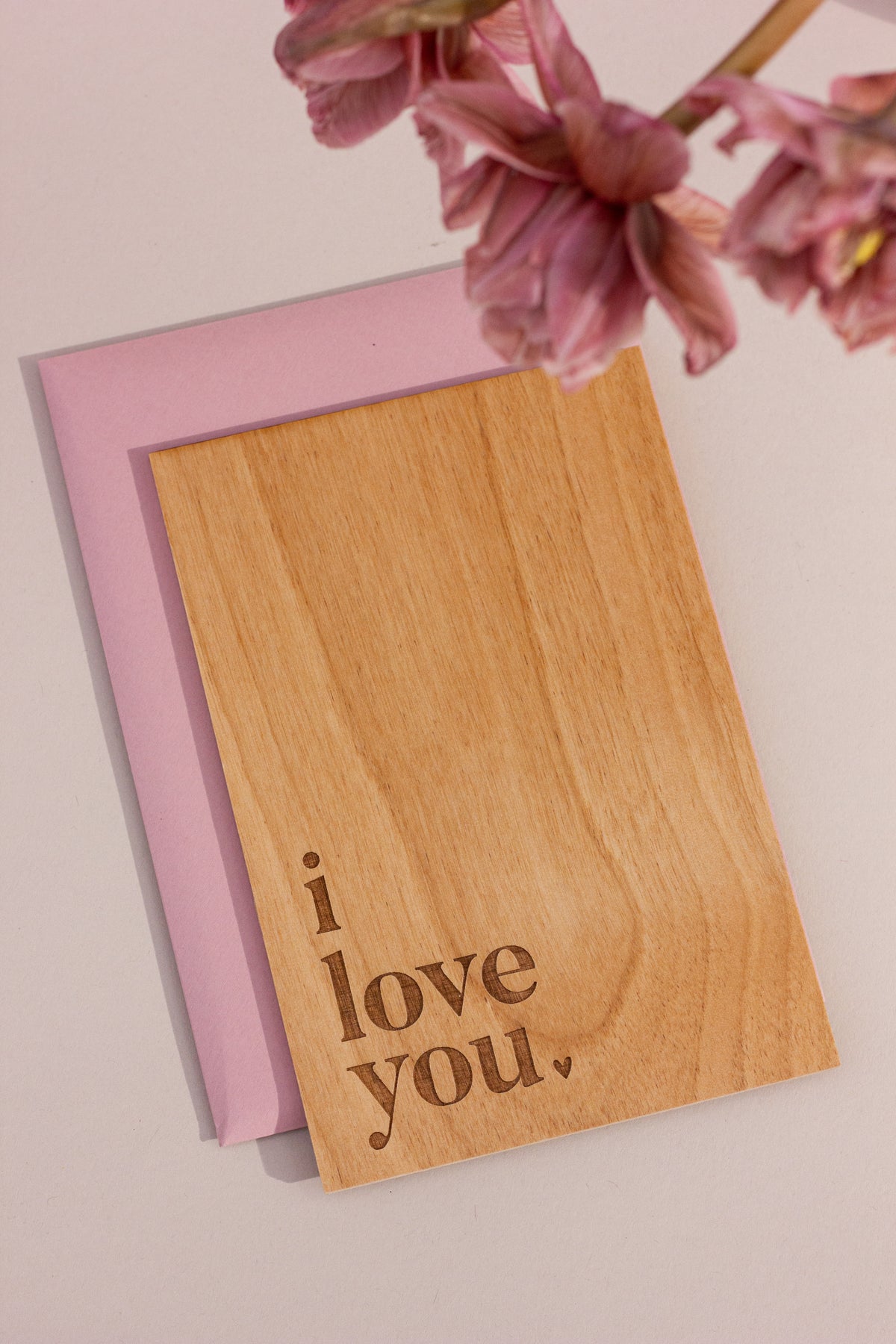 Hereafter Wood Greeting Card