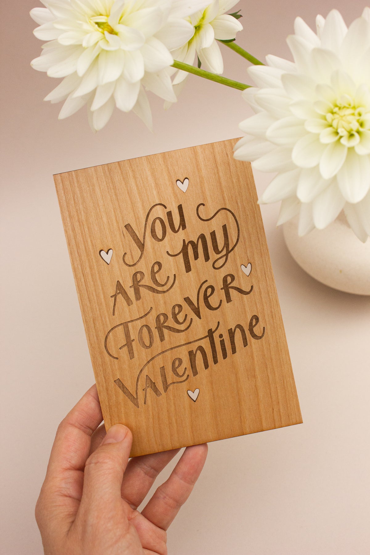 Hereafter Wood Greeting Card