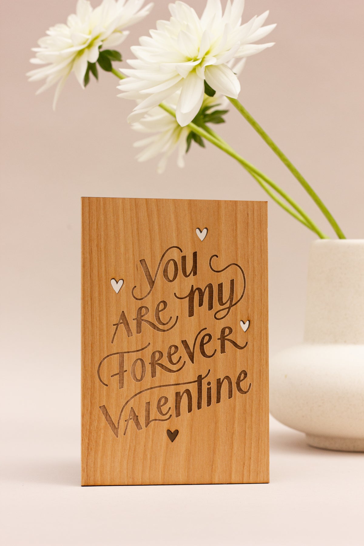 Hereafter Wood Greeting Card