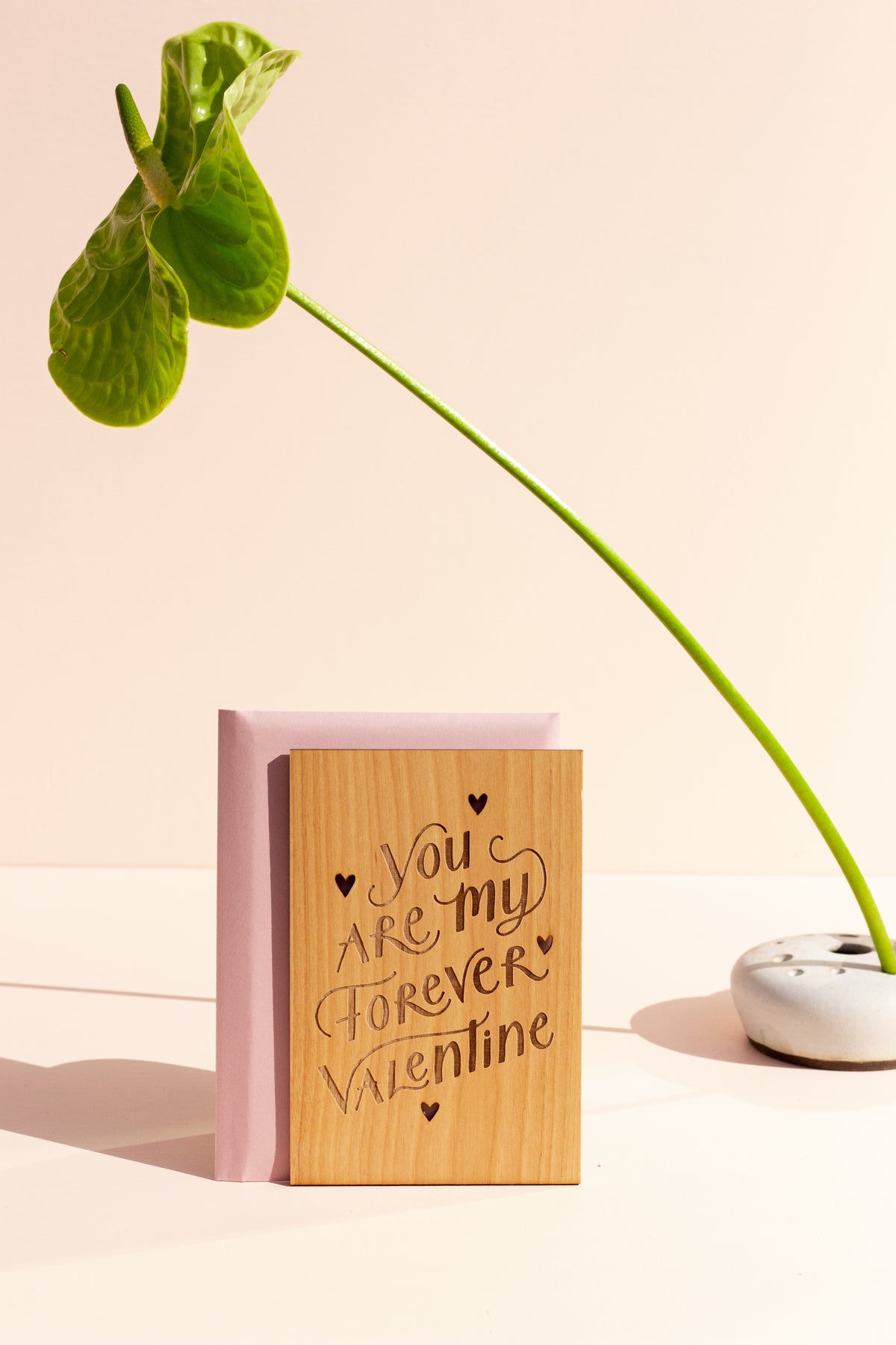 Hereafter Wood Greeting Card