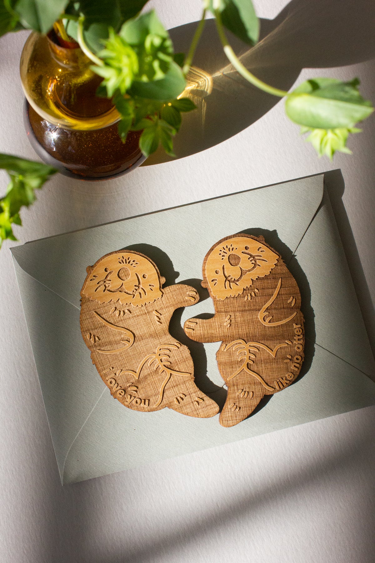 Hereafter Wood Greeting Card