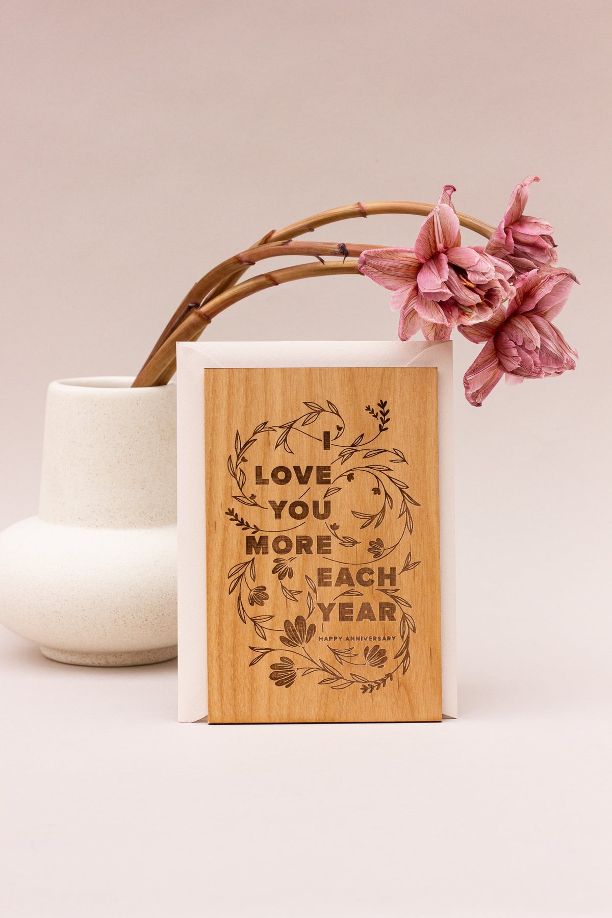 Hereafter Wood Greeting Card