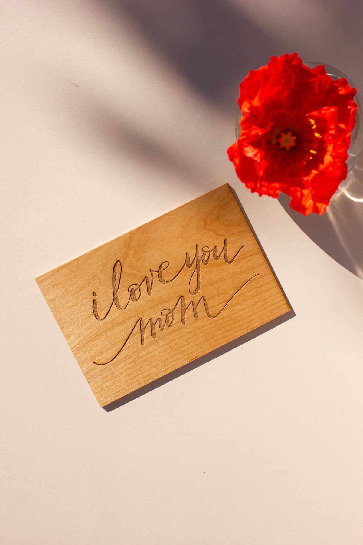 Hereafter Wood Greeting Card