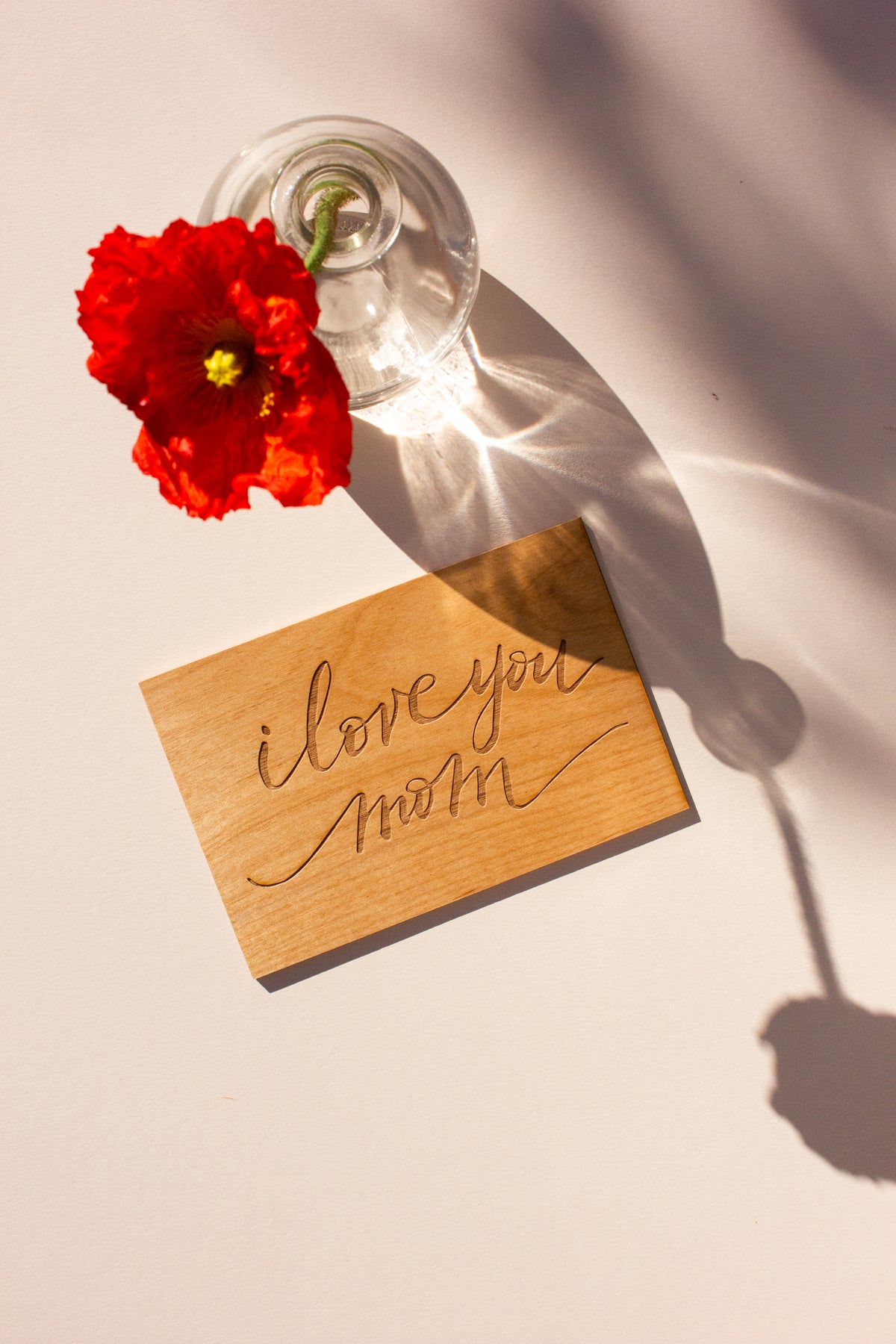 Hereafter Wood Greeting Card