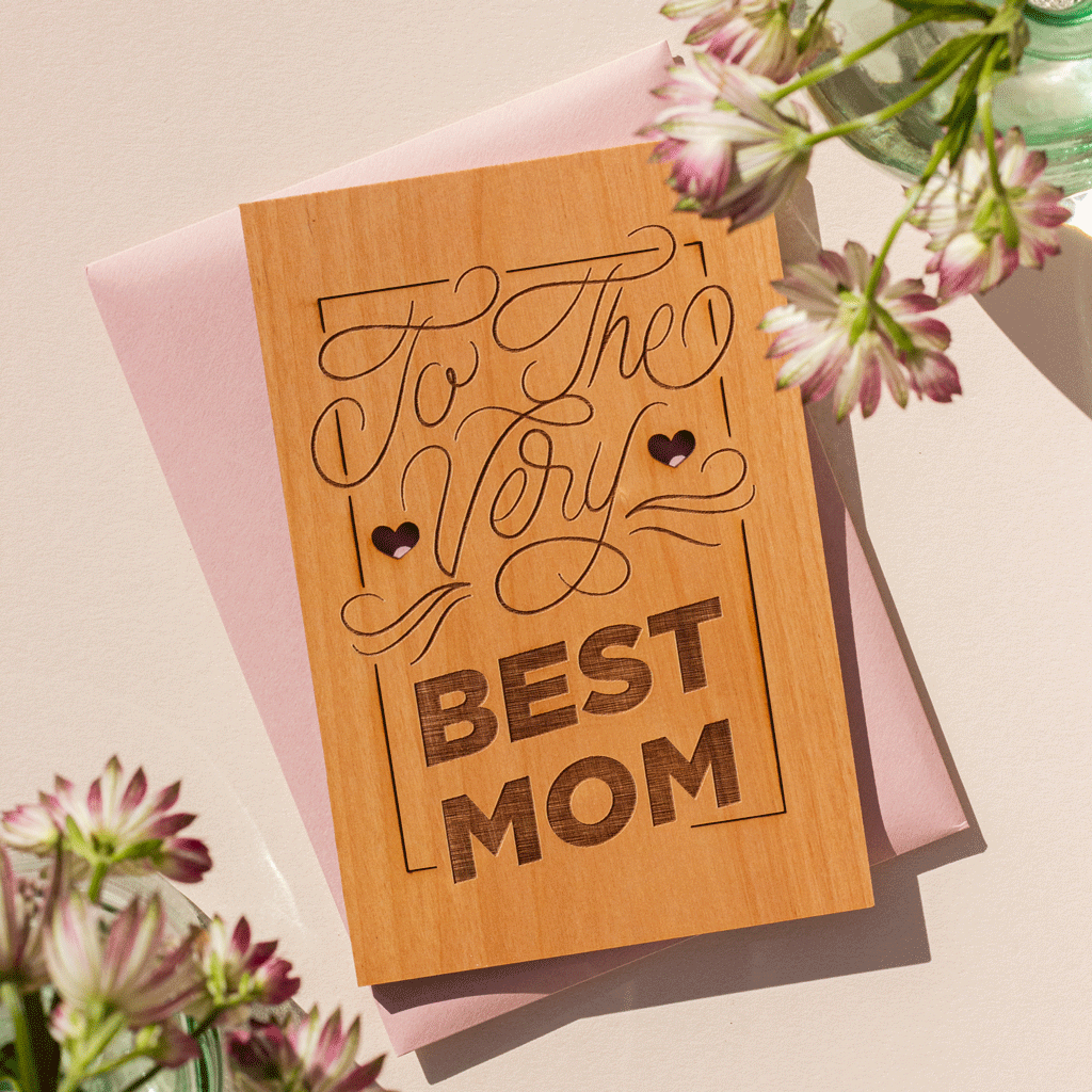 Hereafter Wood Greeting Card