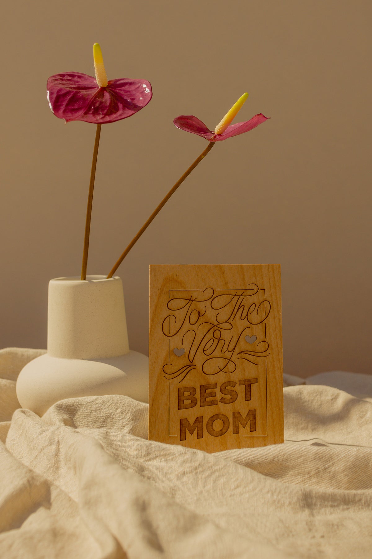 Hereafter Wood Greeting Card