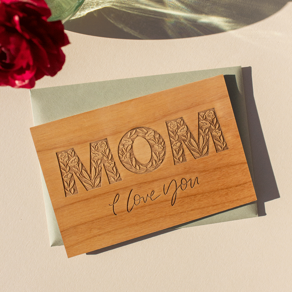 Hereafter Wood Greeting Card