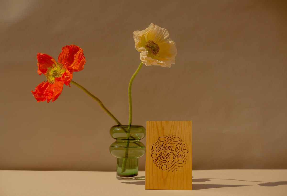 Hereafter Wood Greeting Card