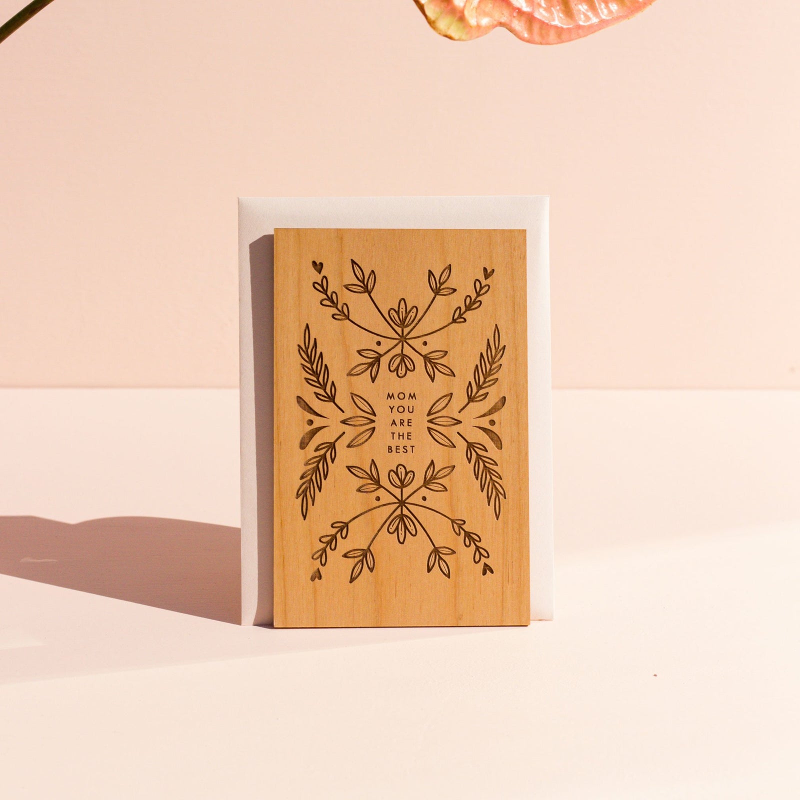 Hereafter Wood Greeting Card