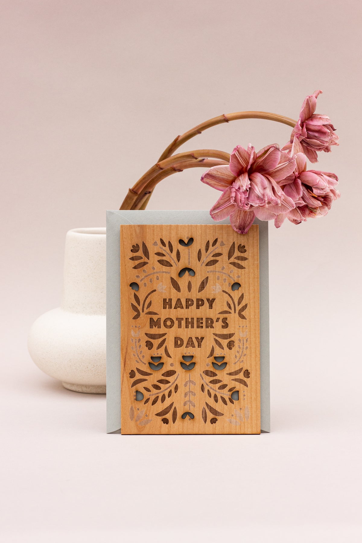 Hereafter Wood Greeting Card